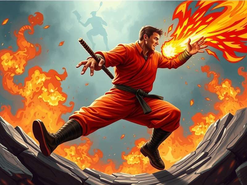 Vindaloo Power Strike gameplay showing explosive combat and spice effects